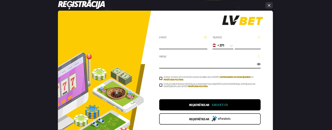 LVBet live kazino spēles